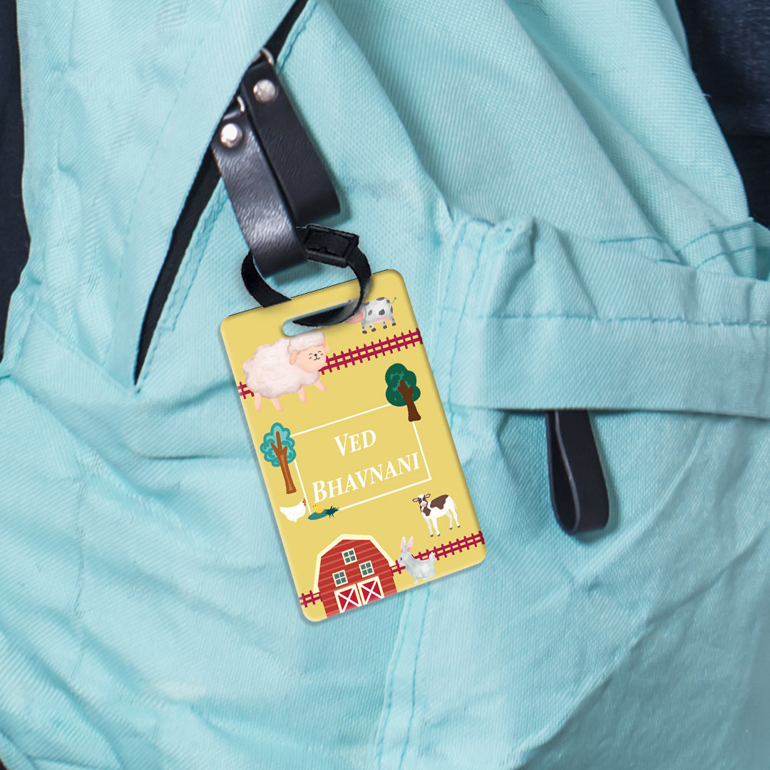 Farm Friends Bag Tag (kids)