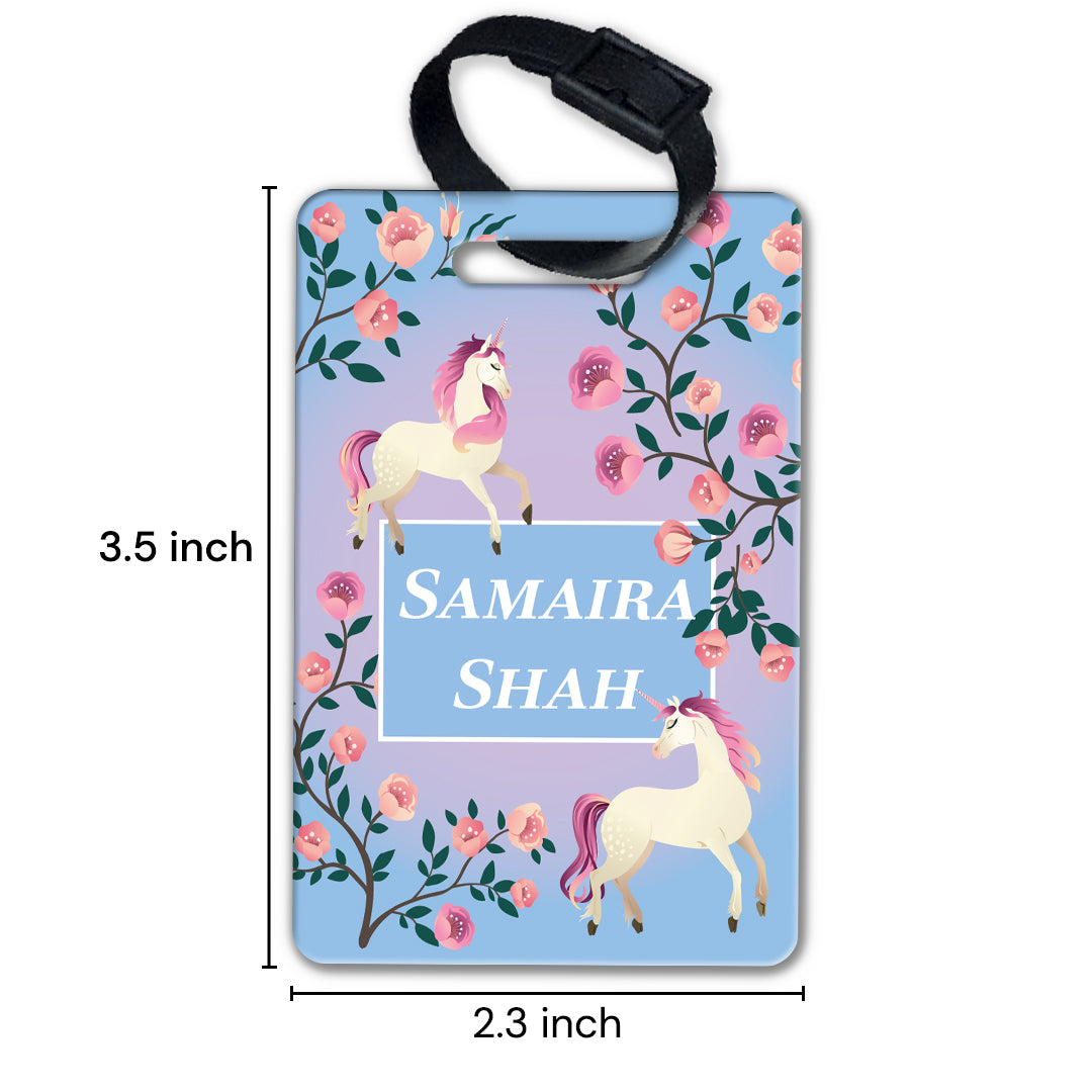 Unicorn Paradise Bag Tag (kids)