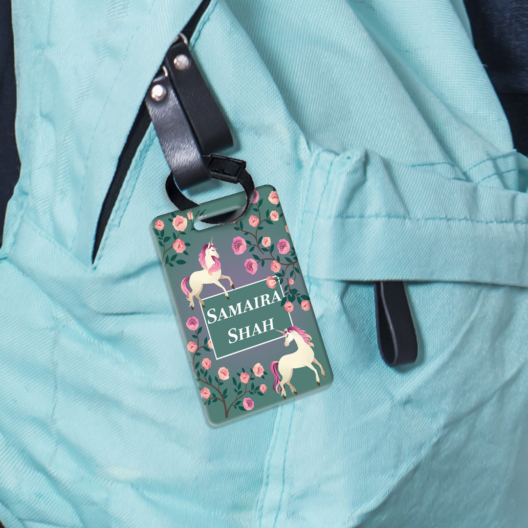 Unicorn Paradise Bag Tag (kids)