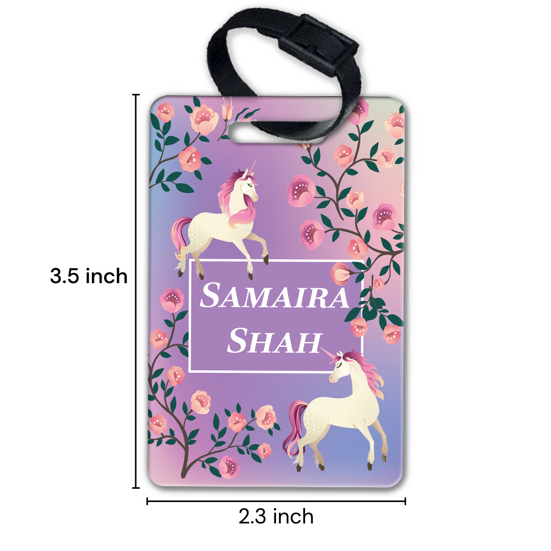 Unicorn Paradise Bag Tag (kids)
