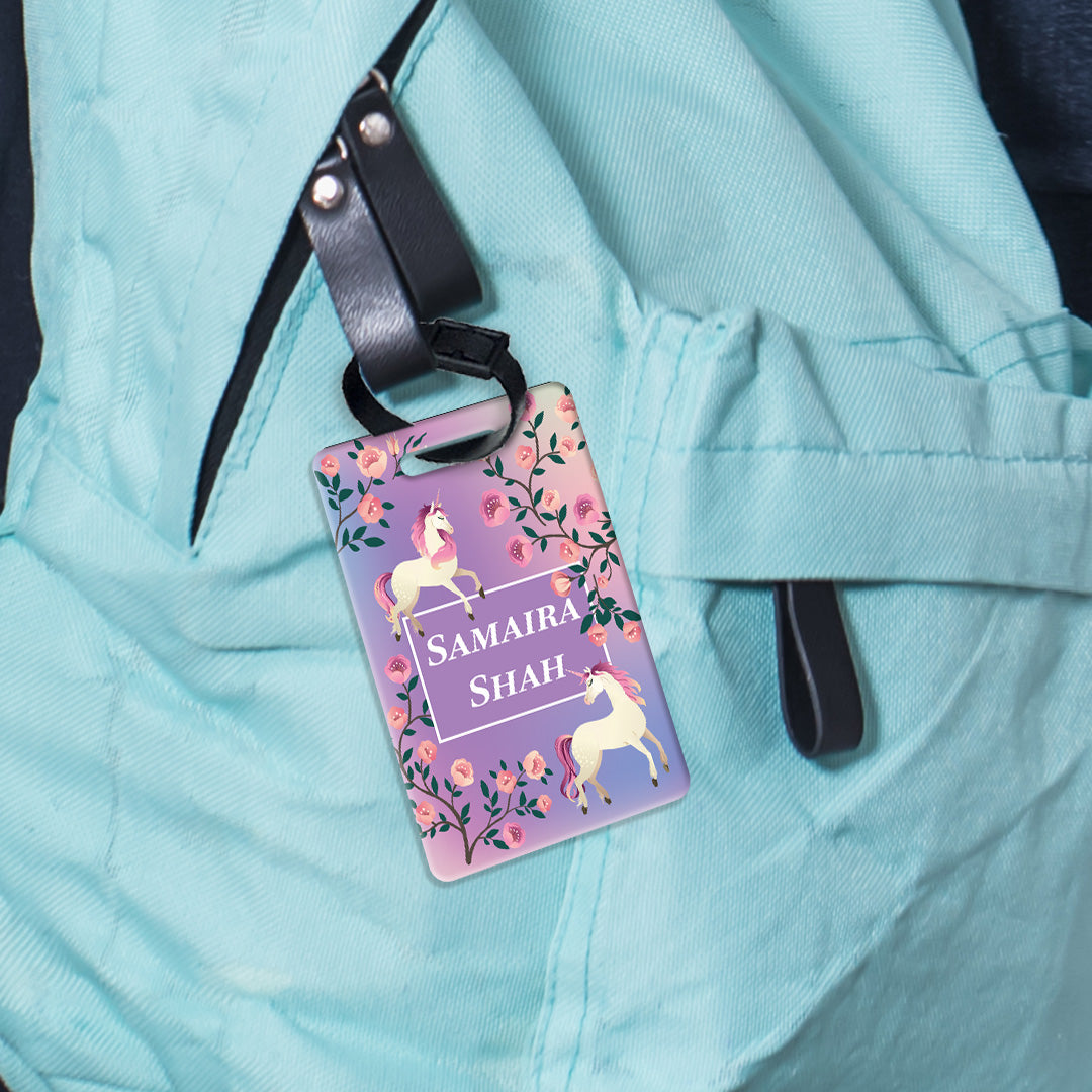 Unicorn Paradise Bag Tag (kids)