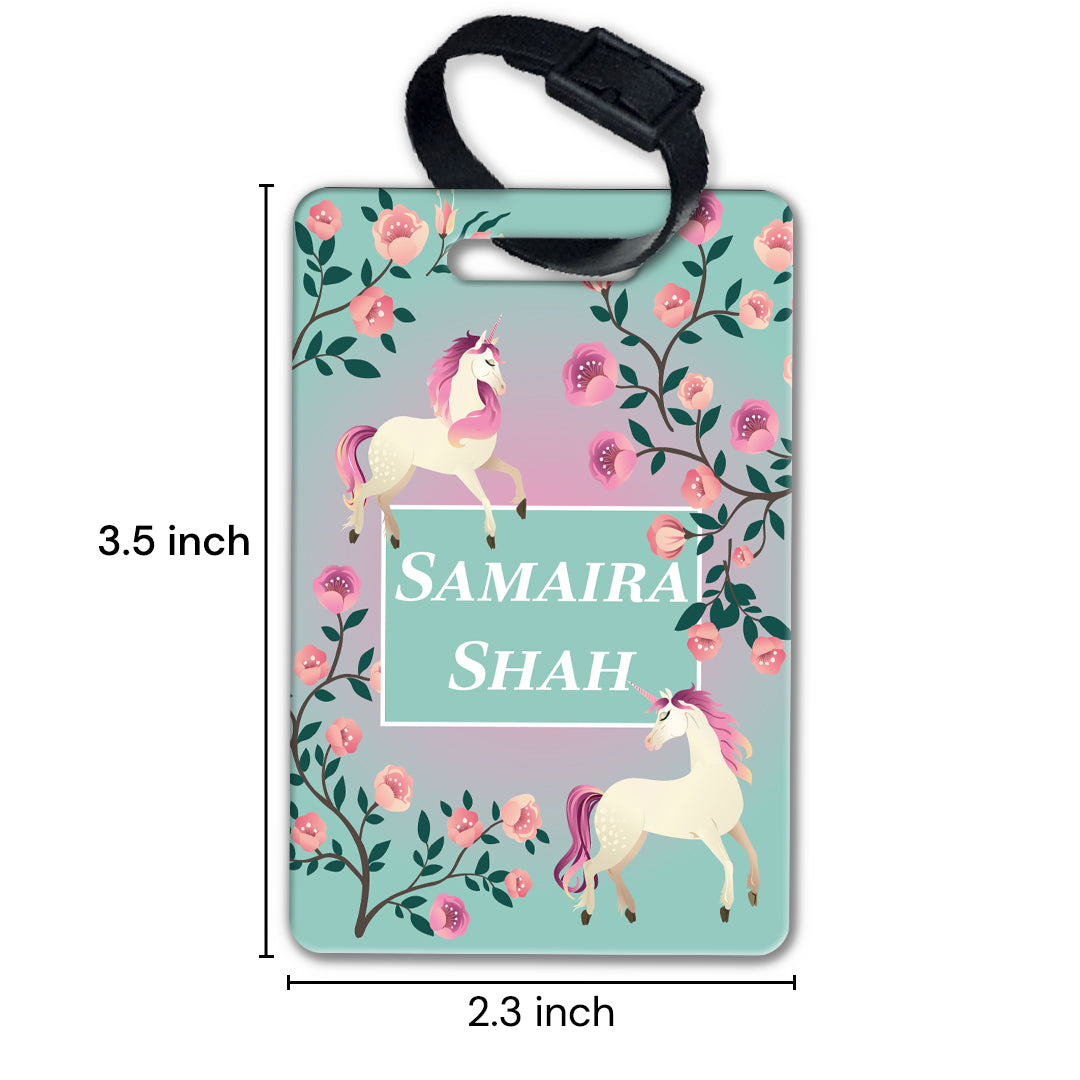 Unicorn Paradise Bag Tag (kids)