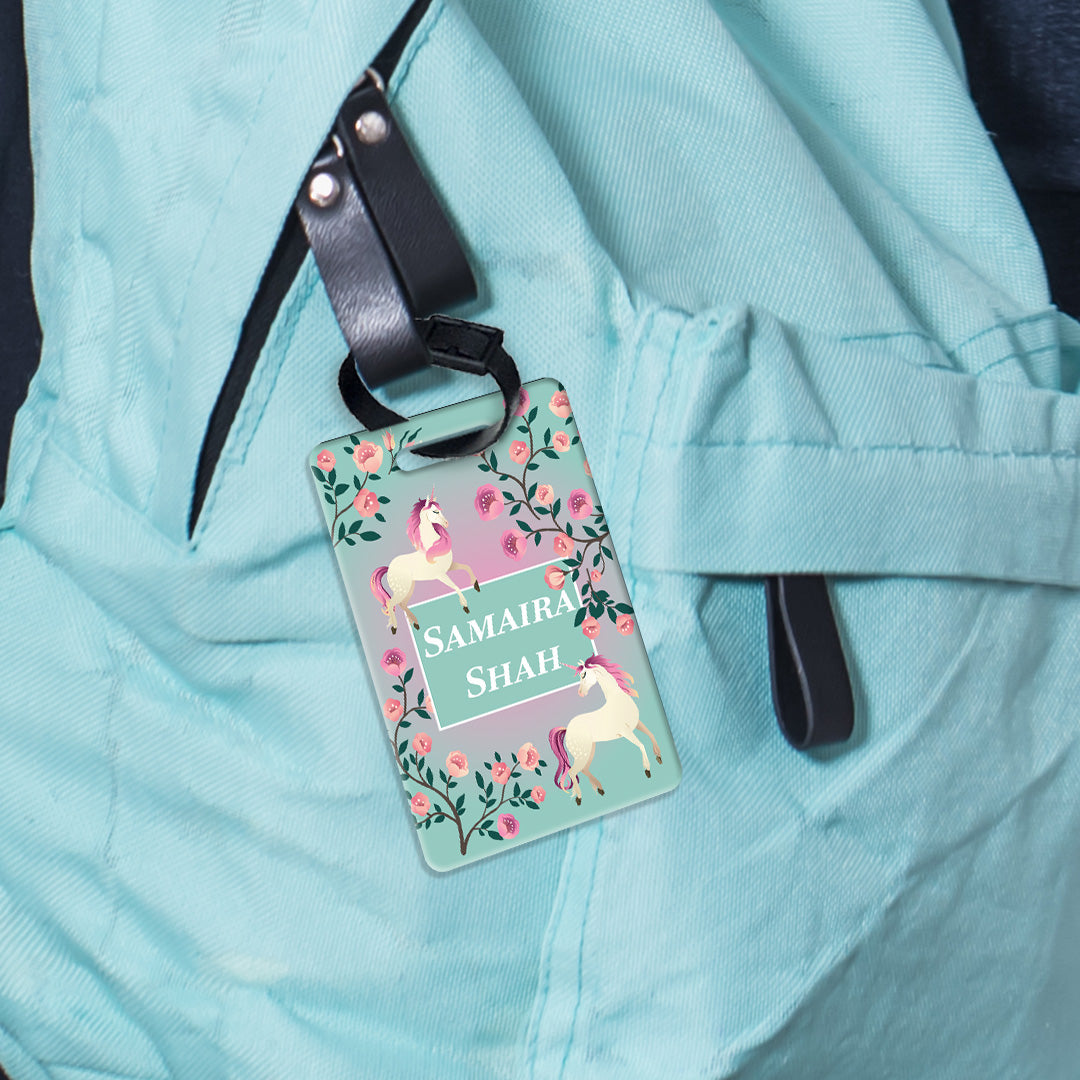 Unicorn Paradise Bag Tag (kids)