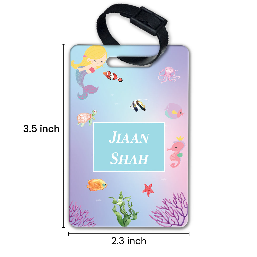 Lil Mermaid Bag Tag (kids)