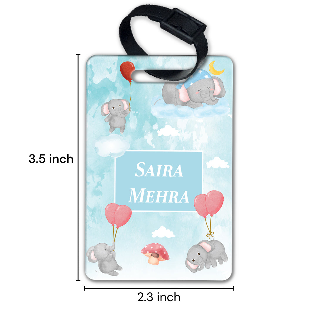 Red Balloon Ellie Bag Tag (kids)