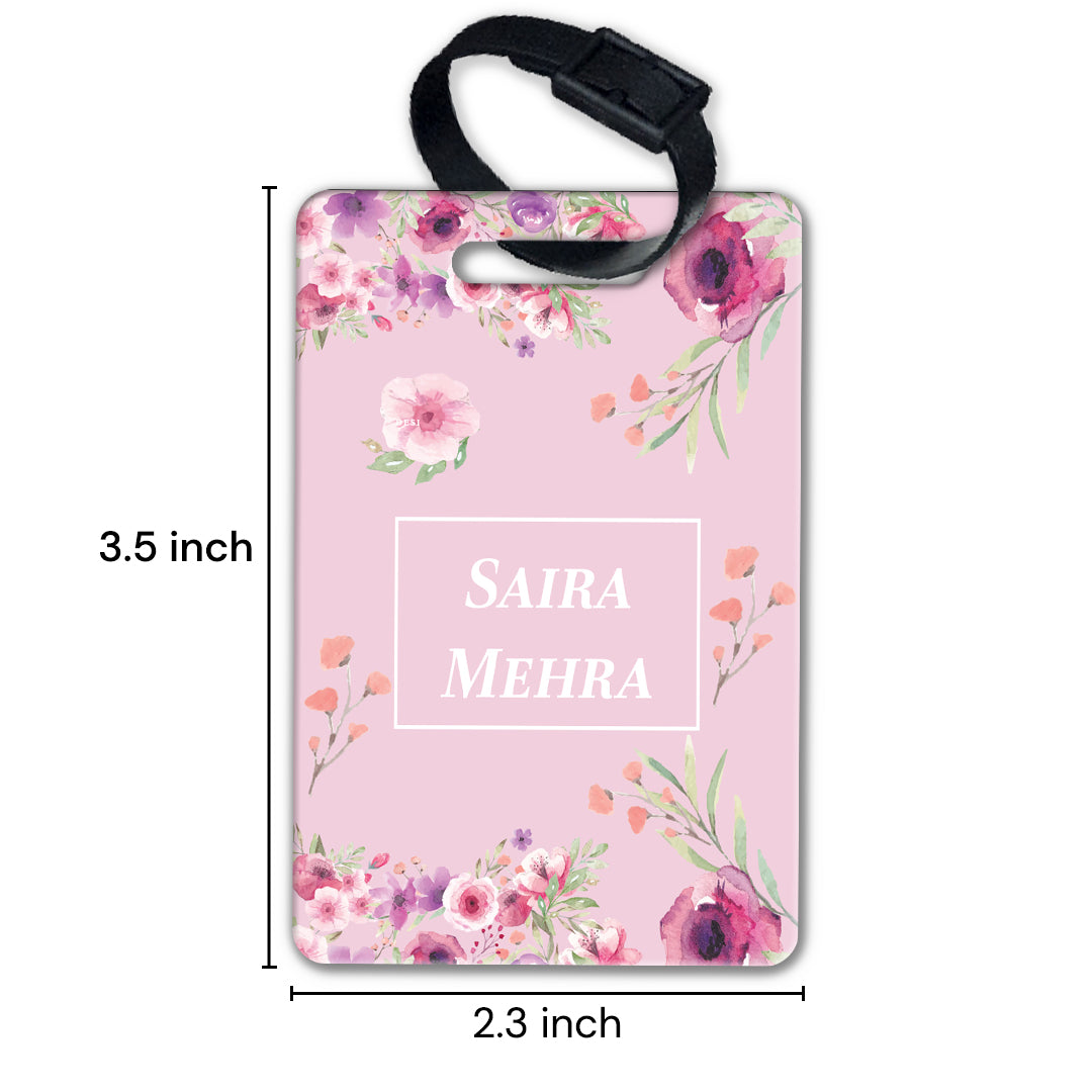 Floral Fiesta Bag Tag (kids)