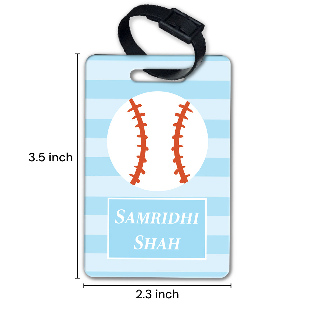Base Ball Bag Tag (kids)