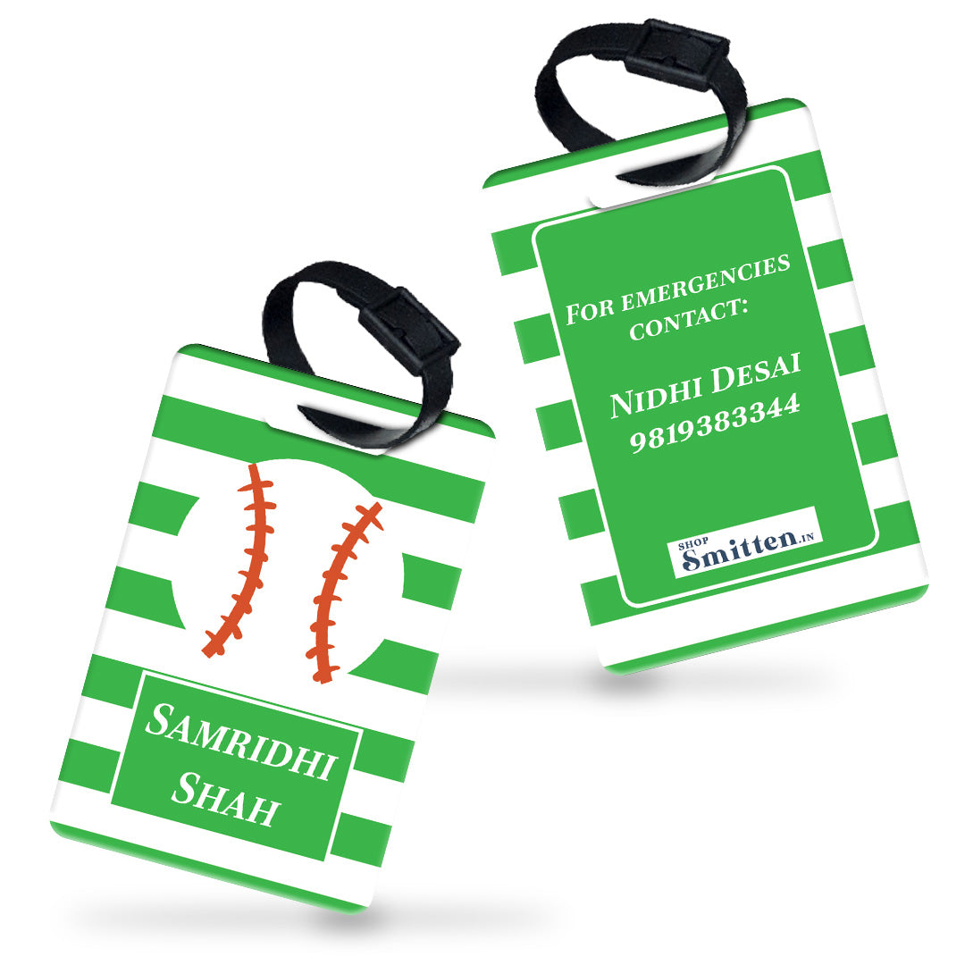 Base Ball Bag Tag (kids)