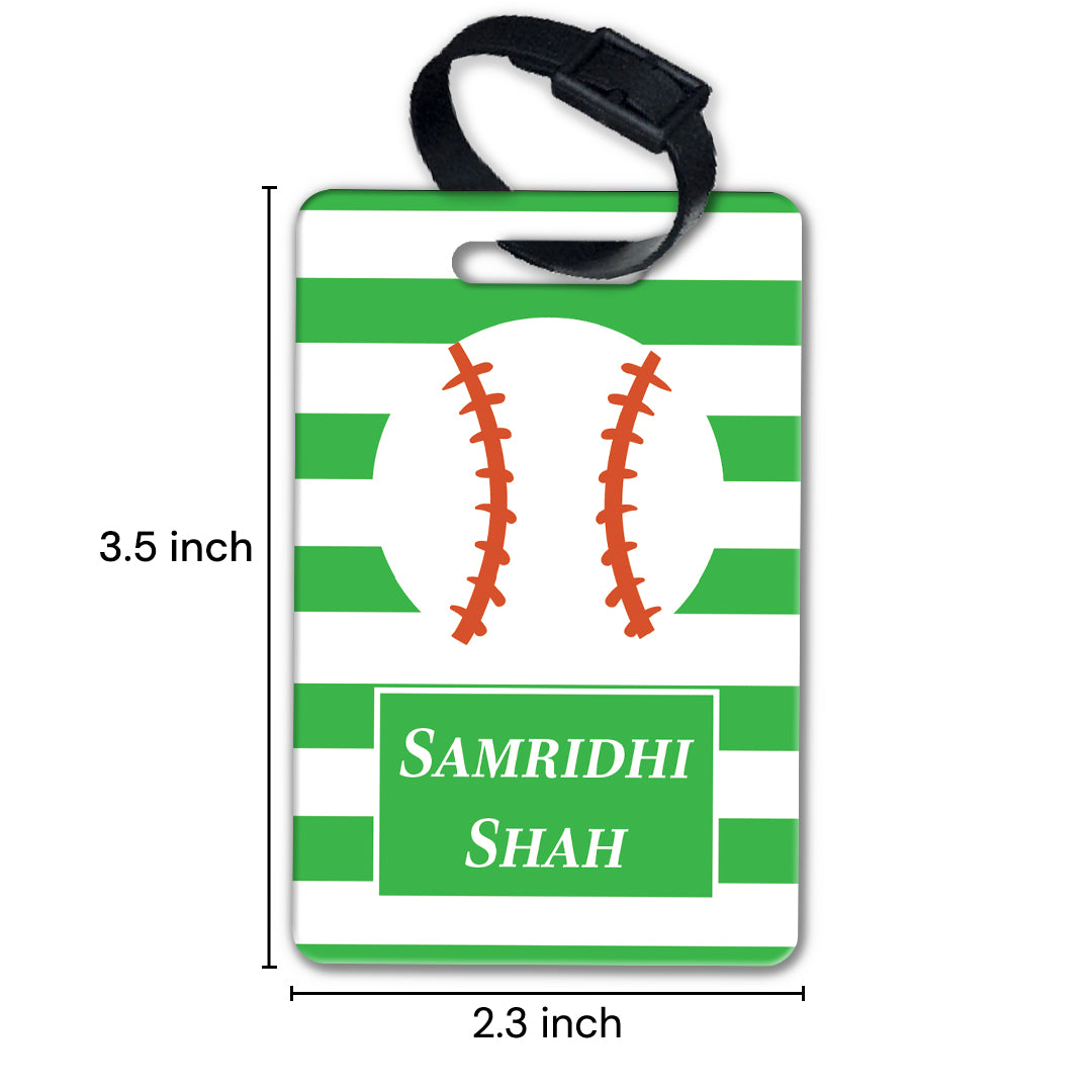 Base Ball Bag Tag (kids)