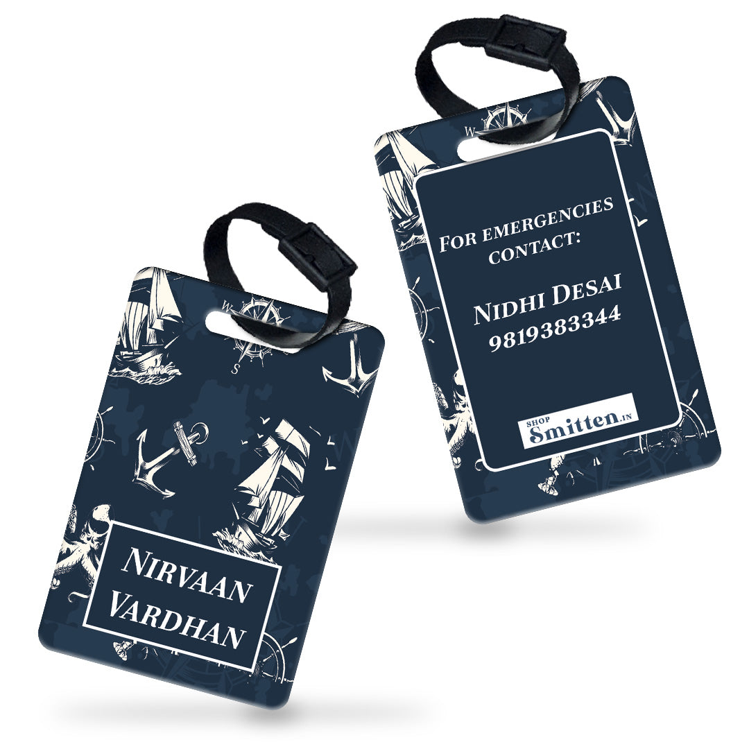 Nautical Dreams Bag Tag (kids)