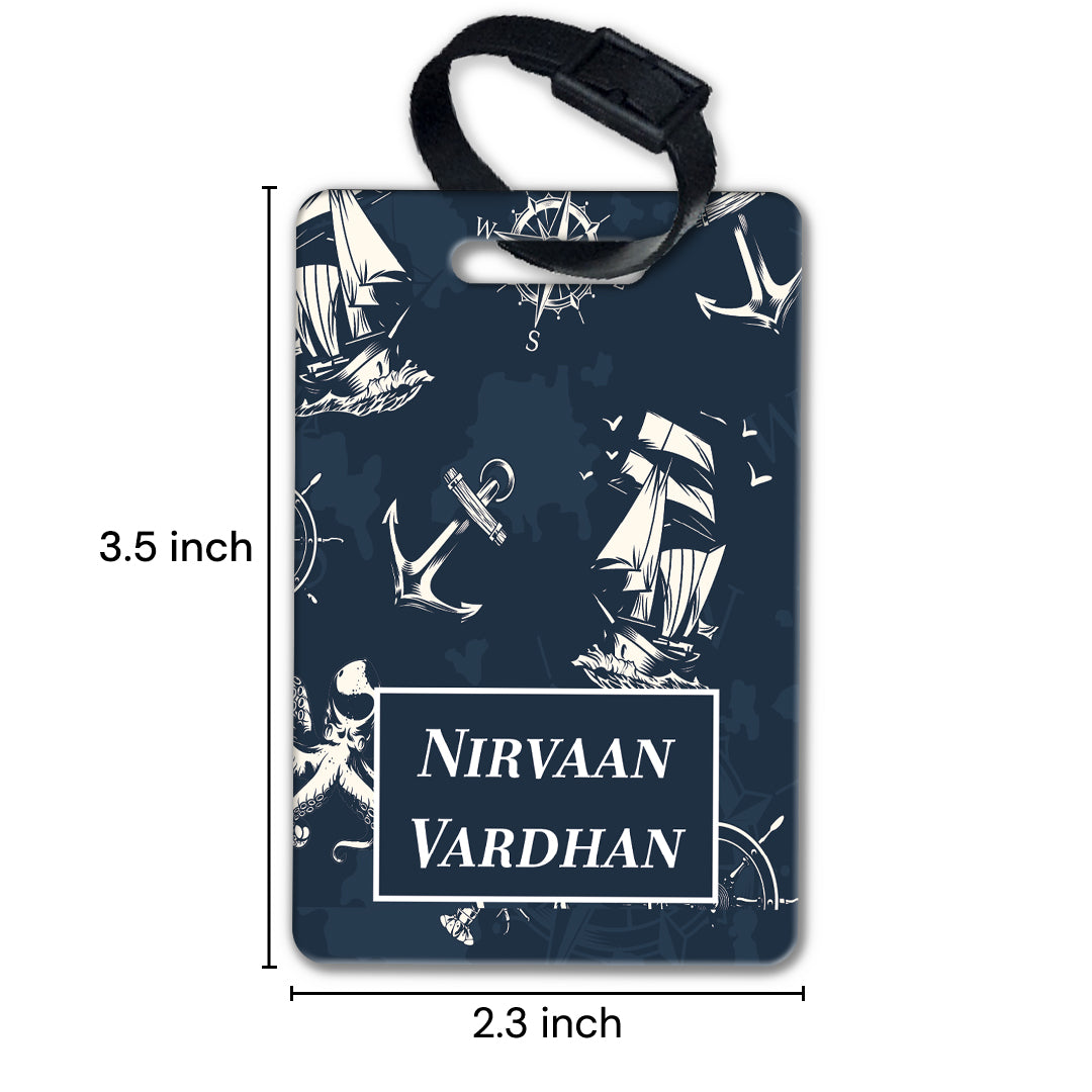 Nautical Dreams Bag Tag (kids)