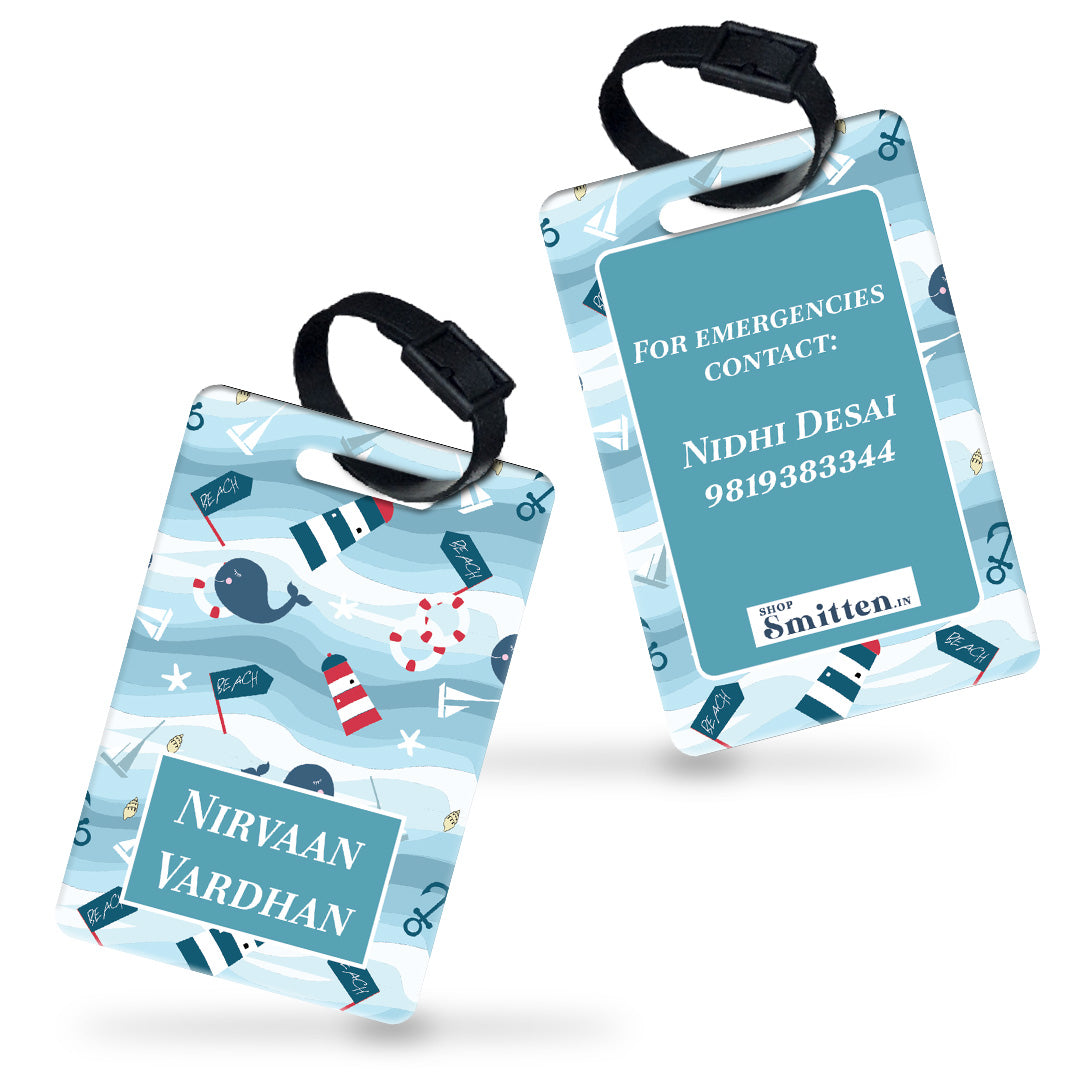 Nautical Dreams Bag Tag (kids)