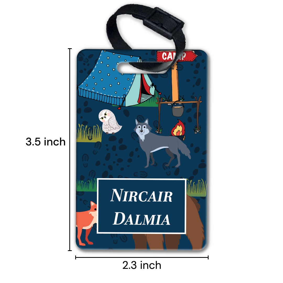 Camp Life Bag Tag (kids)