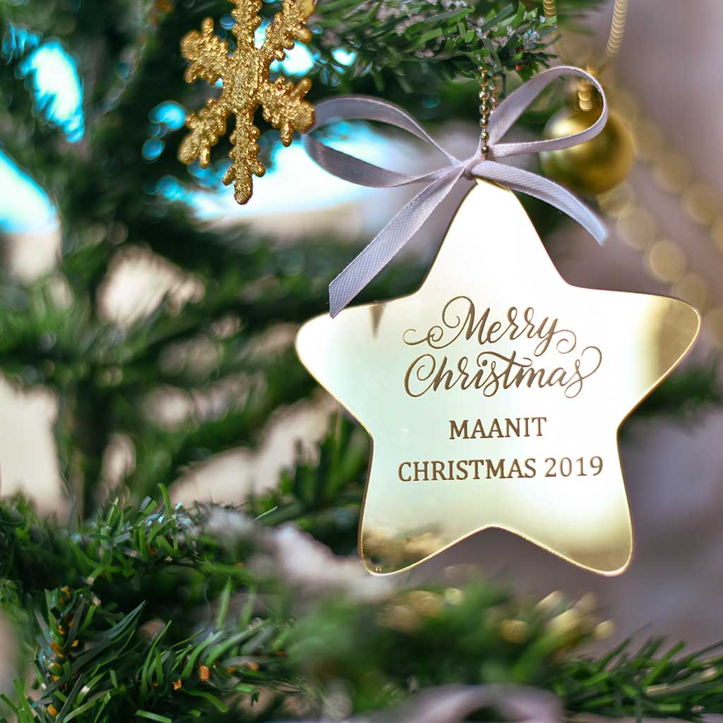 Gold Ornaments Combo - Set Of 4