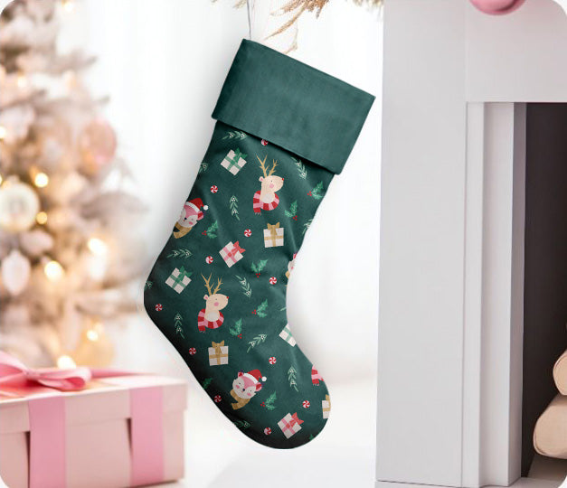 Merry Forest Friends - Christmas Stocking