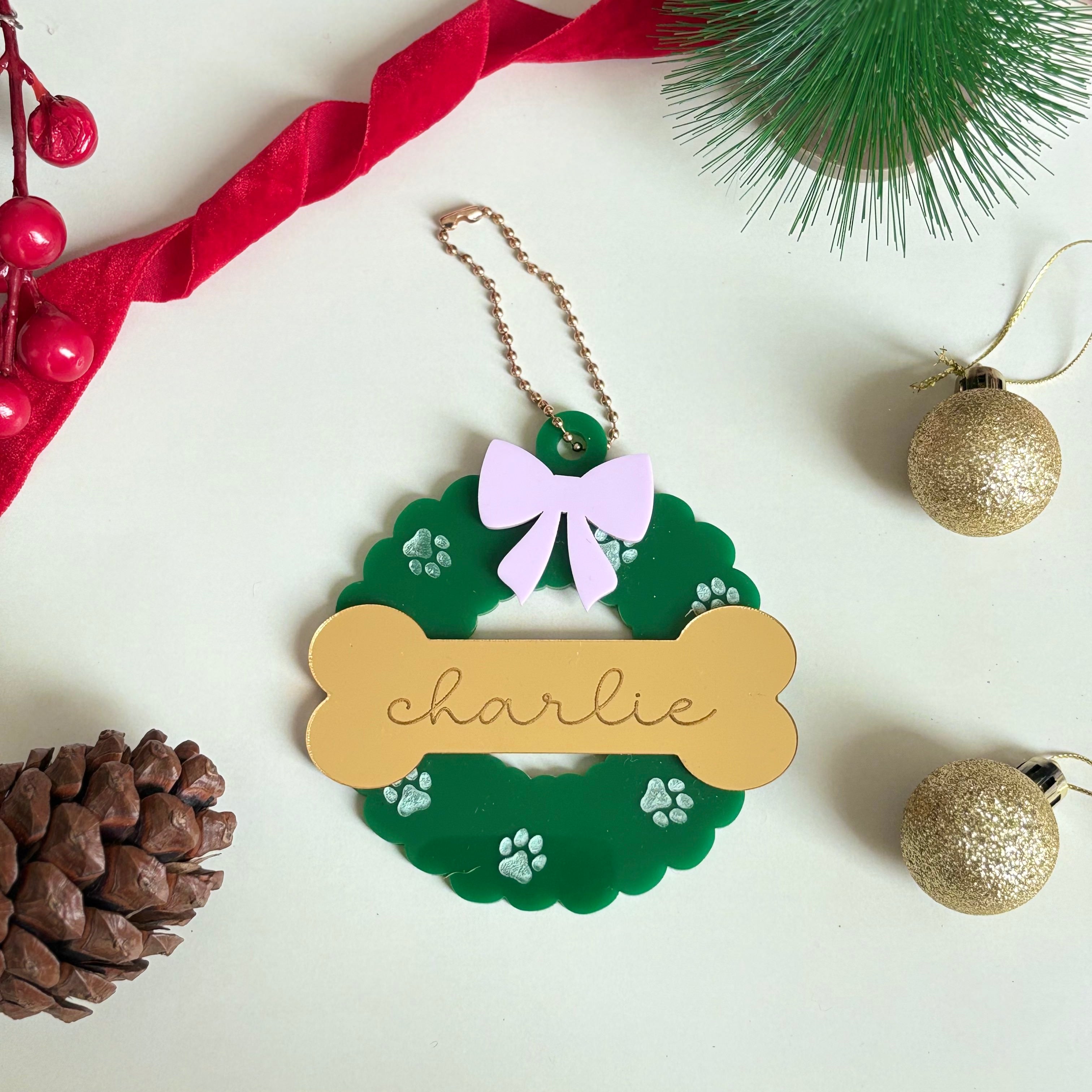 The Bone Wreath Ornament