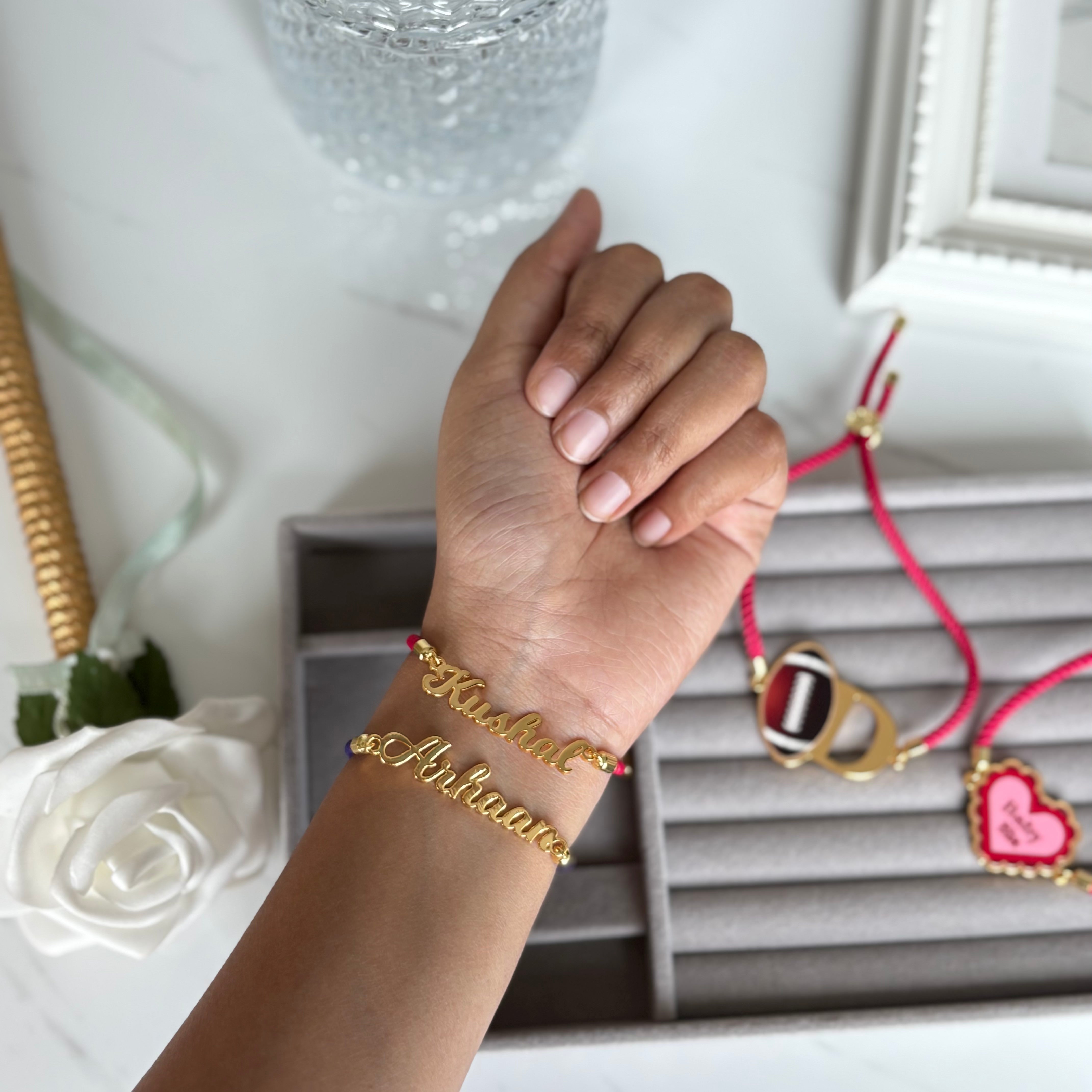 Name Metal Bracelet