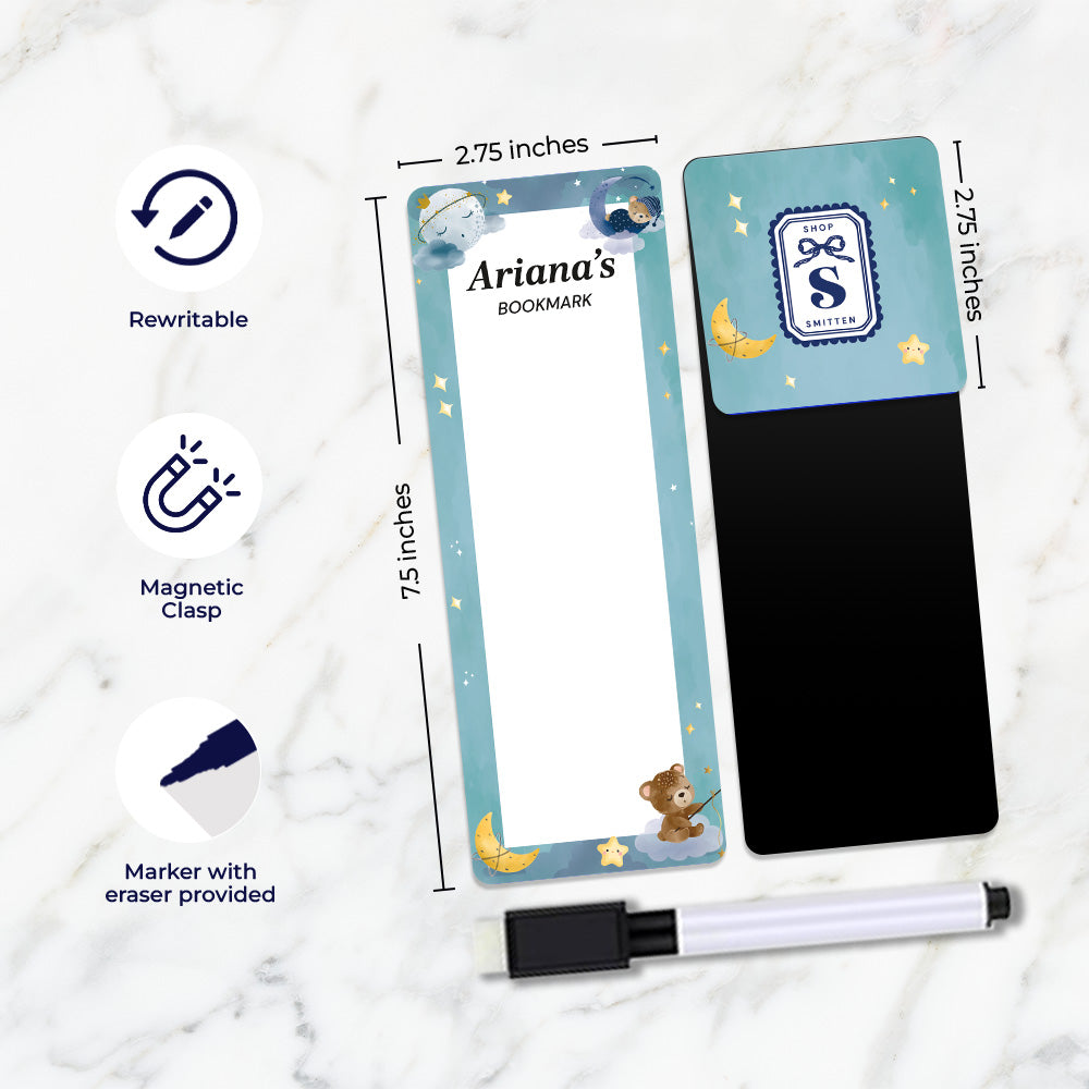 Moonlight Snuggles Kids Bookmark