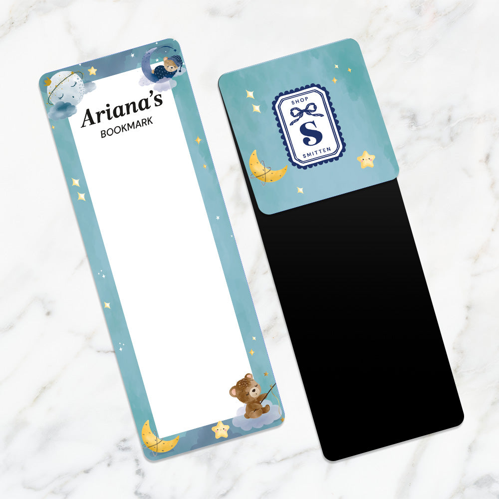 Moonlight Snuggles Kids Bookmark