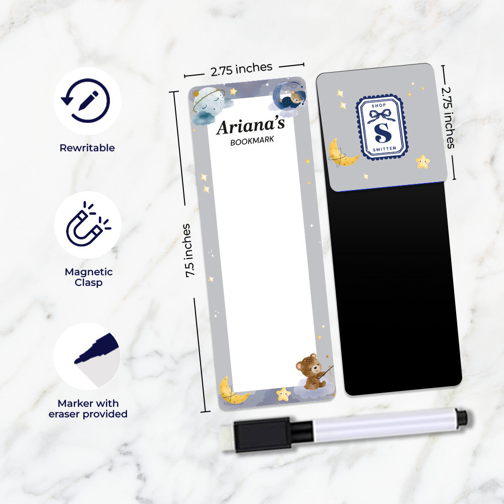 Moonlight Snuggles Kids Bookmark