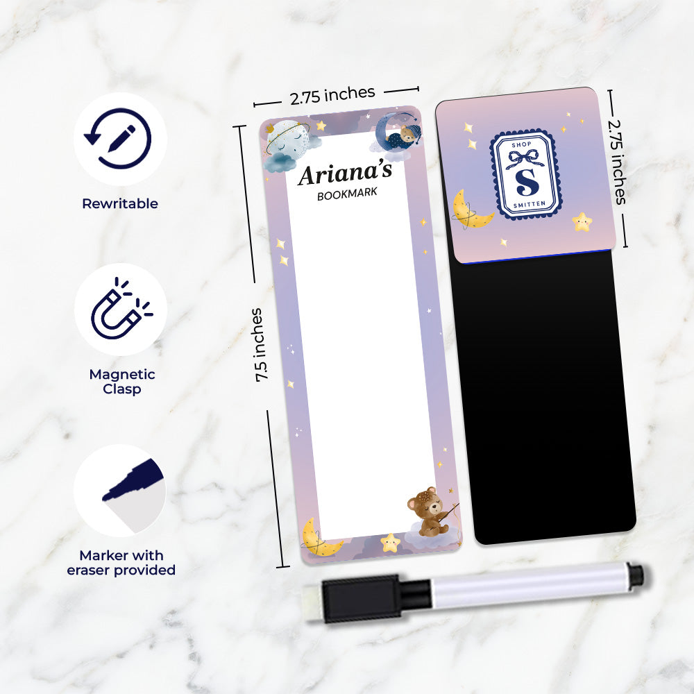Moonlight Snuggles Kids Bookmark