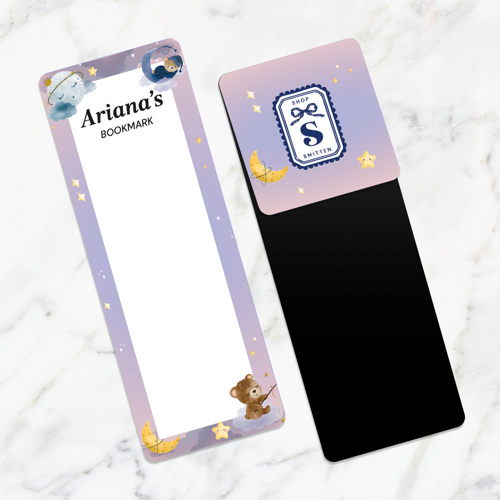 Moonlight Snuggles Kids Bookmark