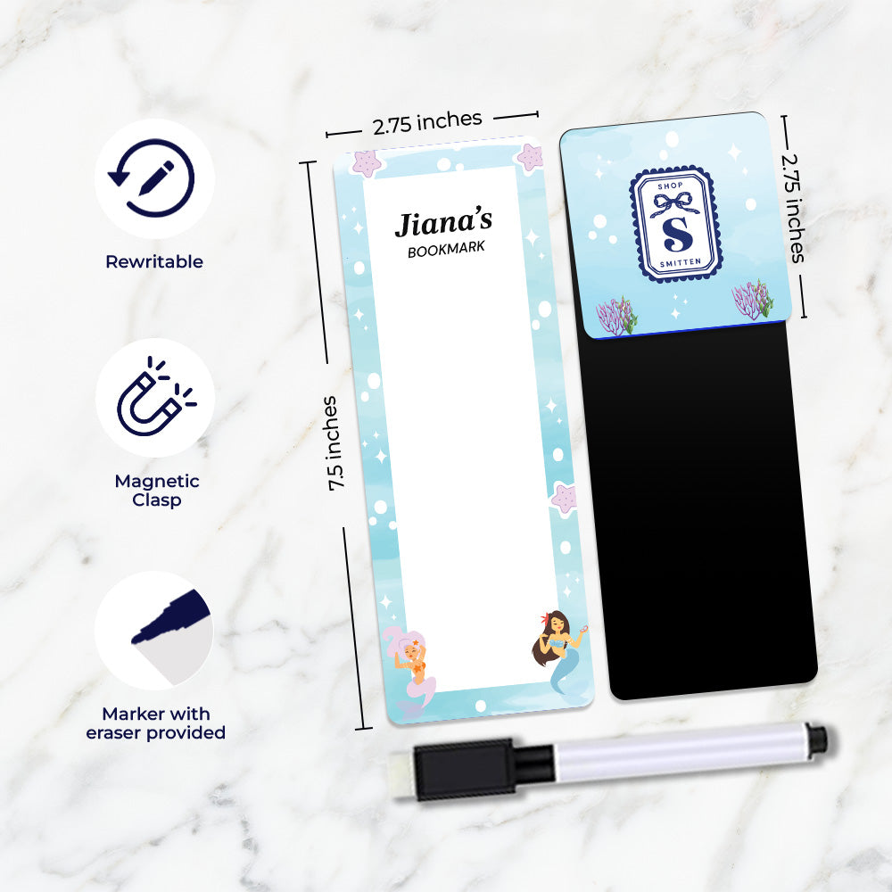 Sassy Mermaid Kids Bookmark