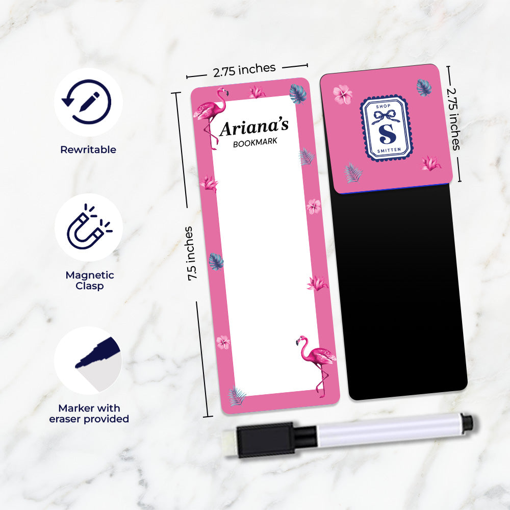 Flamingo Fiesta Kids Bookmark