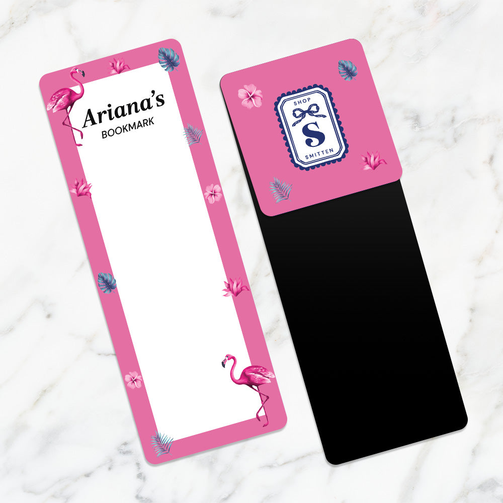 Flamingo Fiesta Kids Bookmark