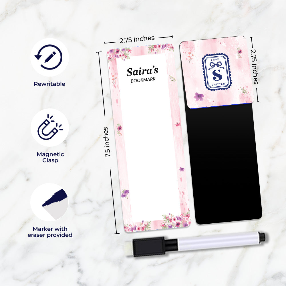 Floral Fiesta Kids Bookmark