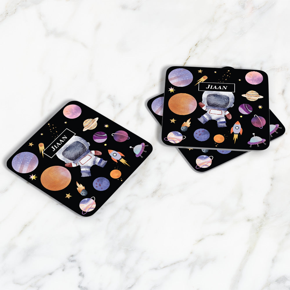 Lil Astronaut Coasters (kids)
