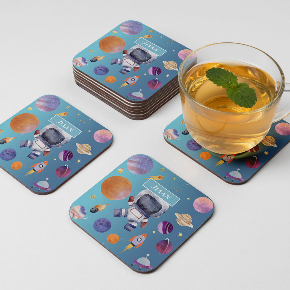 Lil Astronaut Coasters (kids)