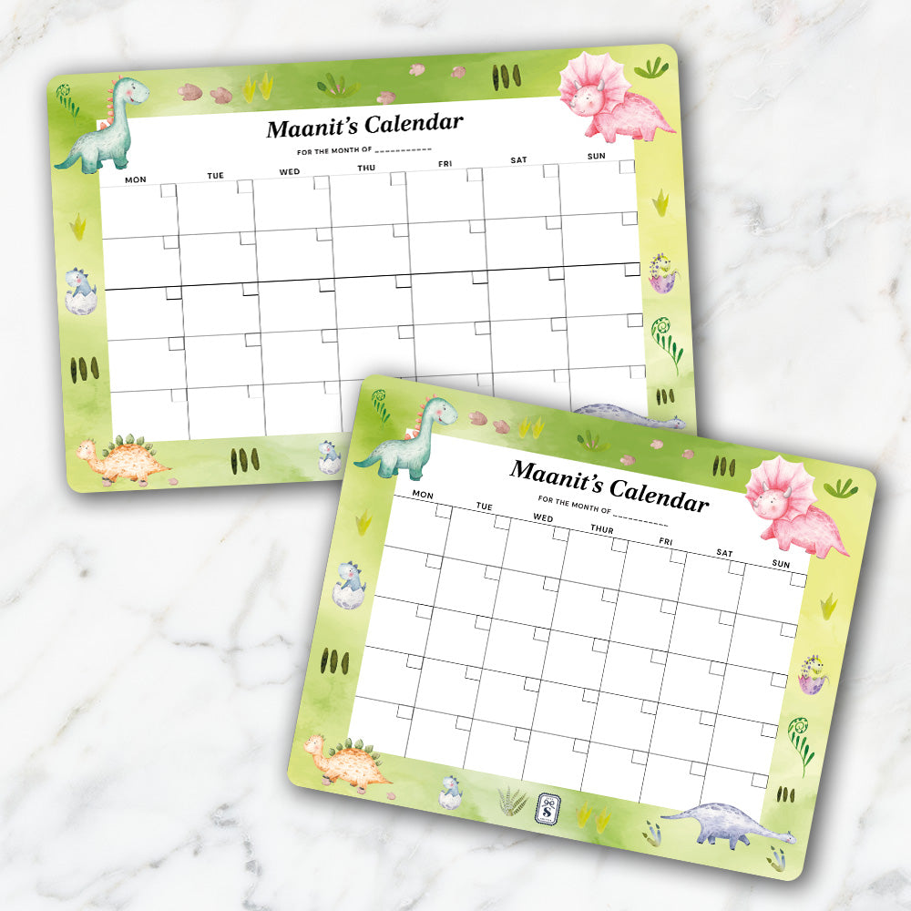 Dinoland Kids Calendar