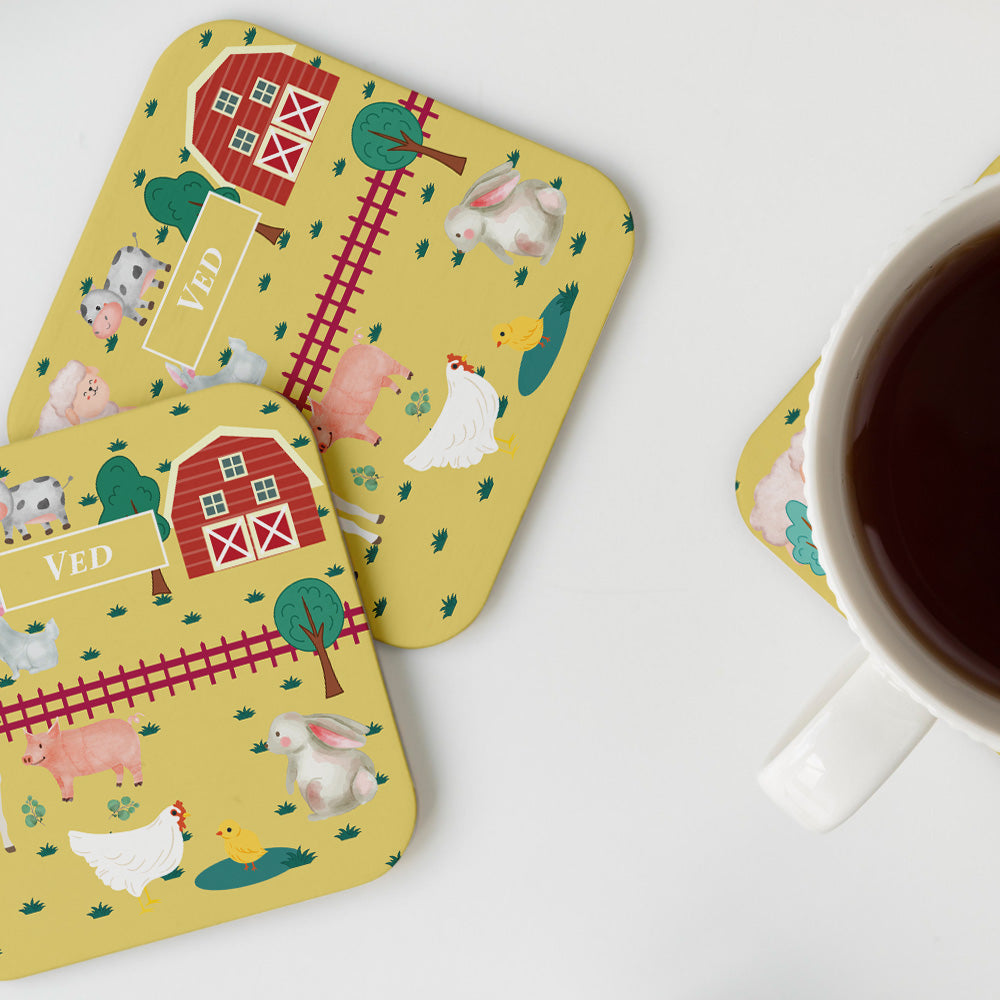 Farm Friends Coasters (kids)