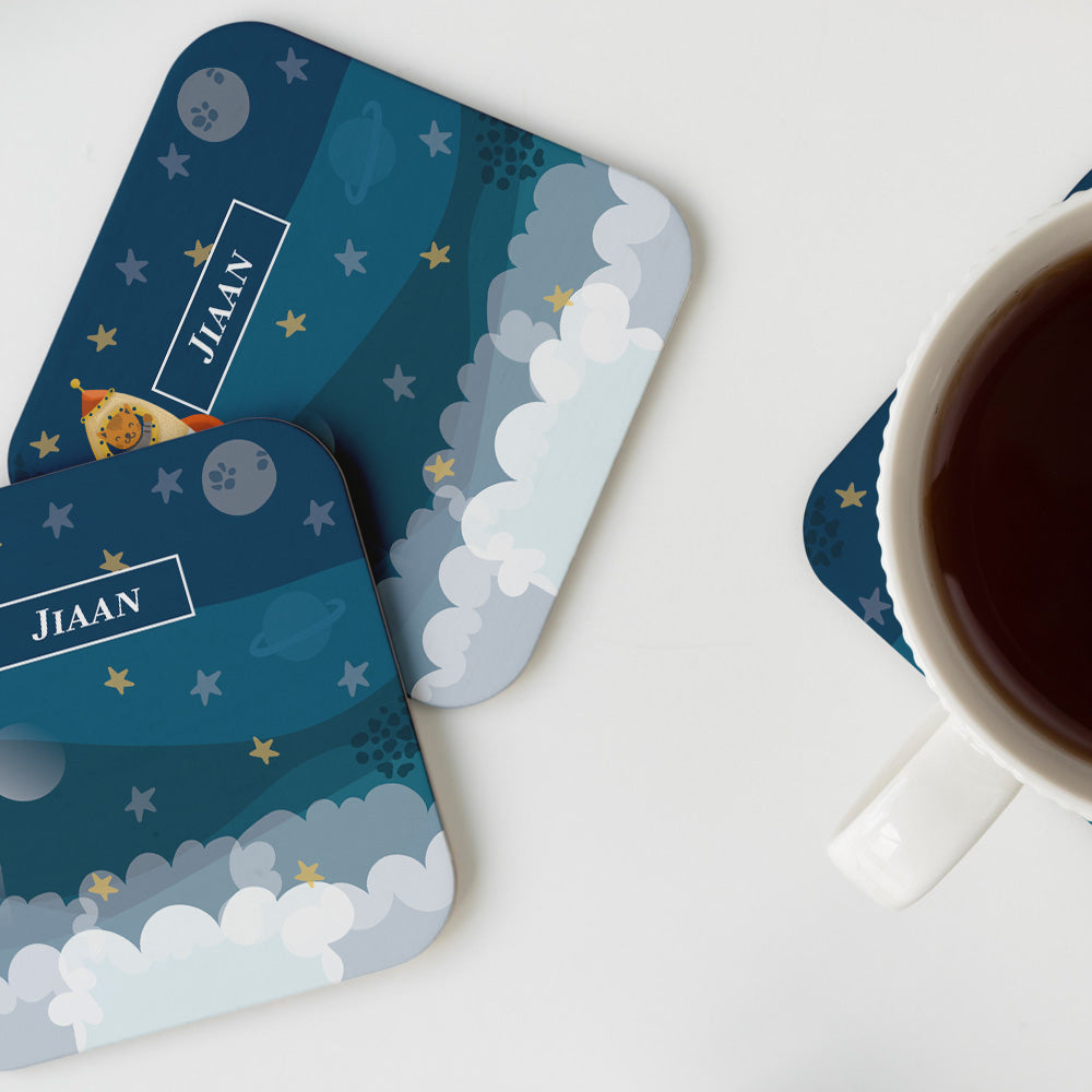 Rocket Bear Coasters (kids)