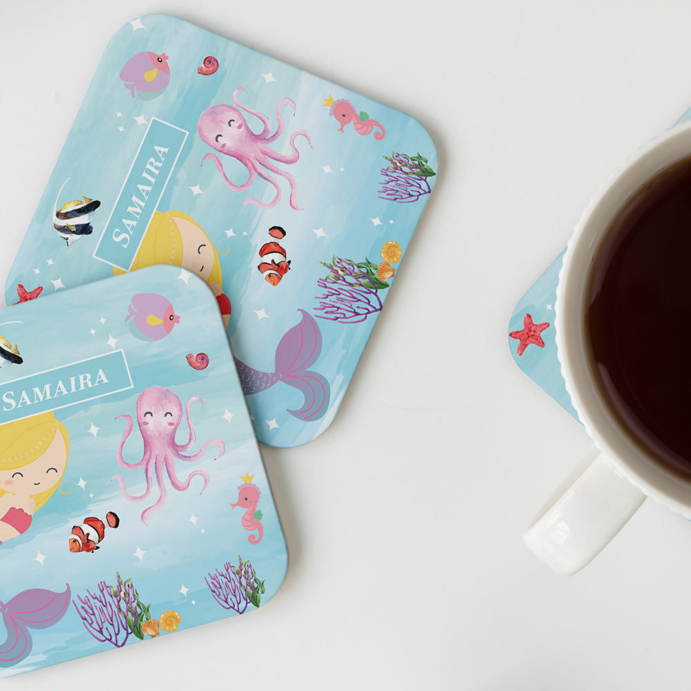 Lil Mermaid Coasters (kids)