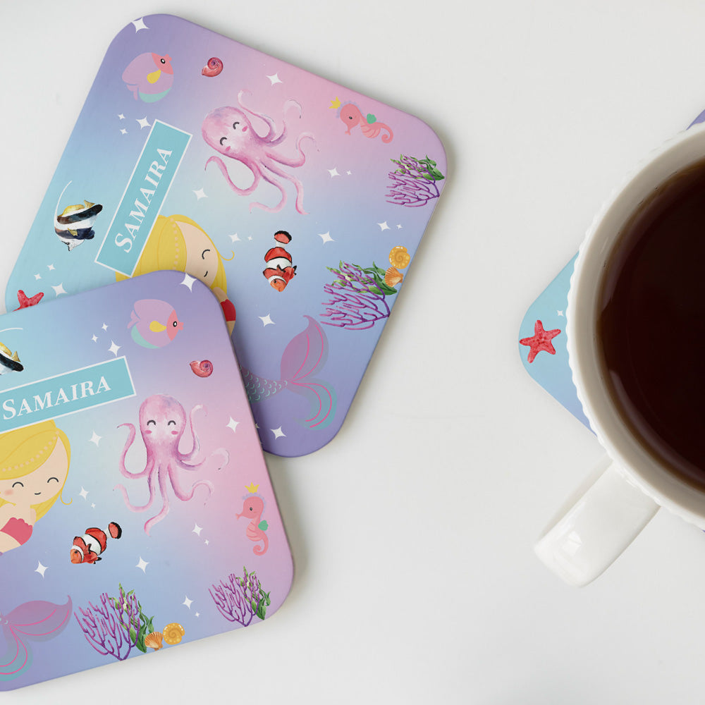 Lil Mermaid Coasters (kids)