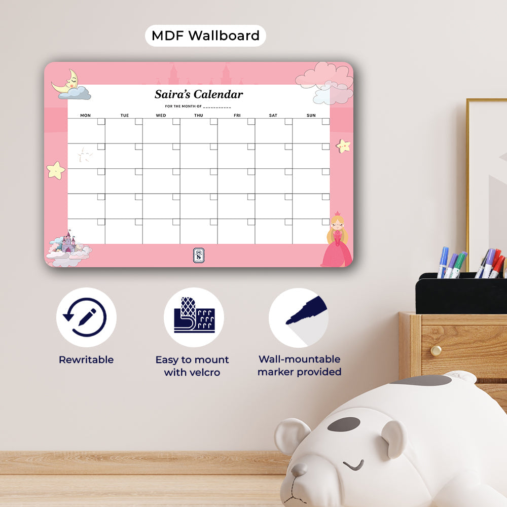 Princess Kids Calendar