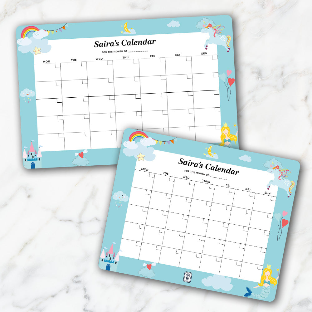 Princess Kids Calendar