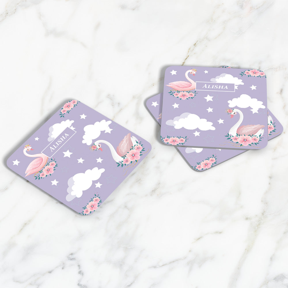 Swan Princess Coasters (kids)
