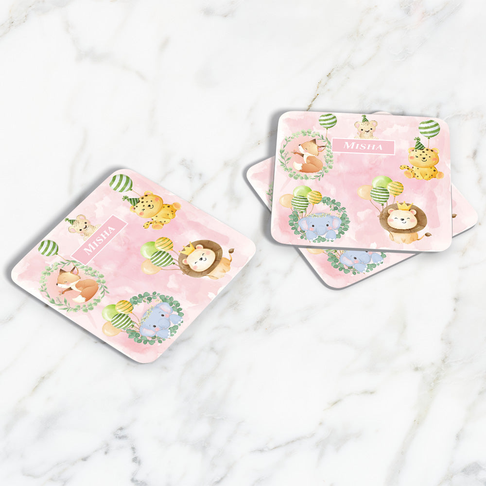 Safari Soiree Coasters (kids)