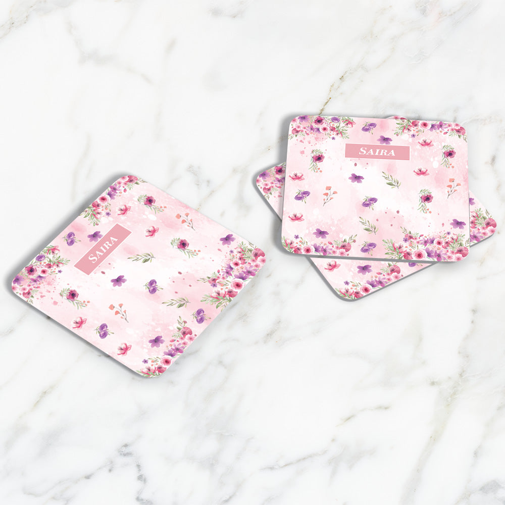 Floral Fiesta Coasters (kids)