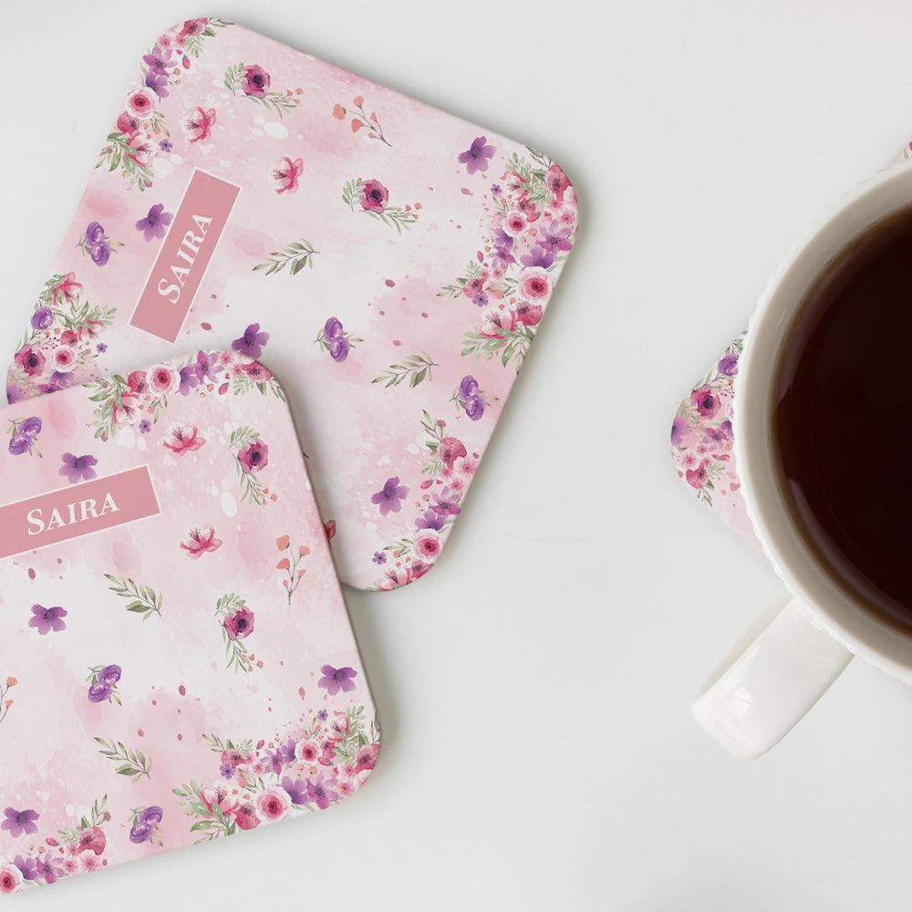 Floral Fiesta Coasters (kids)