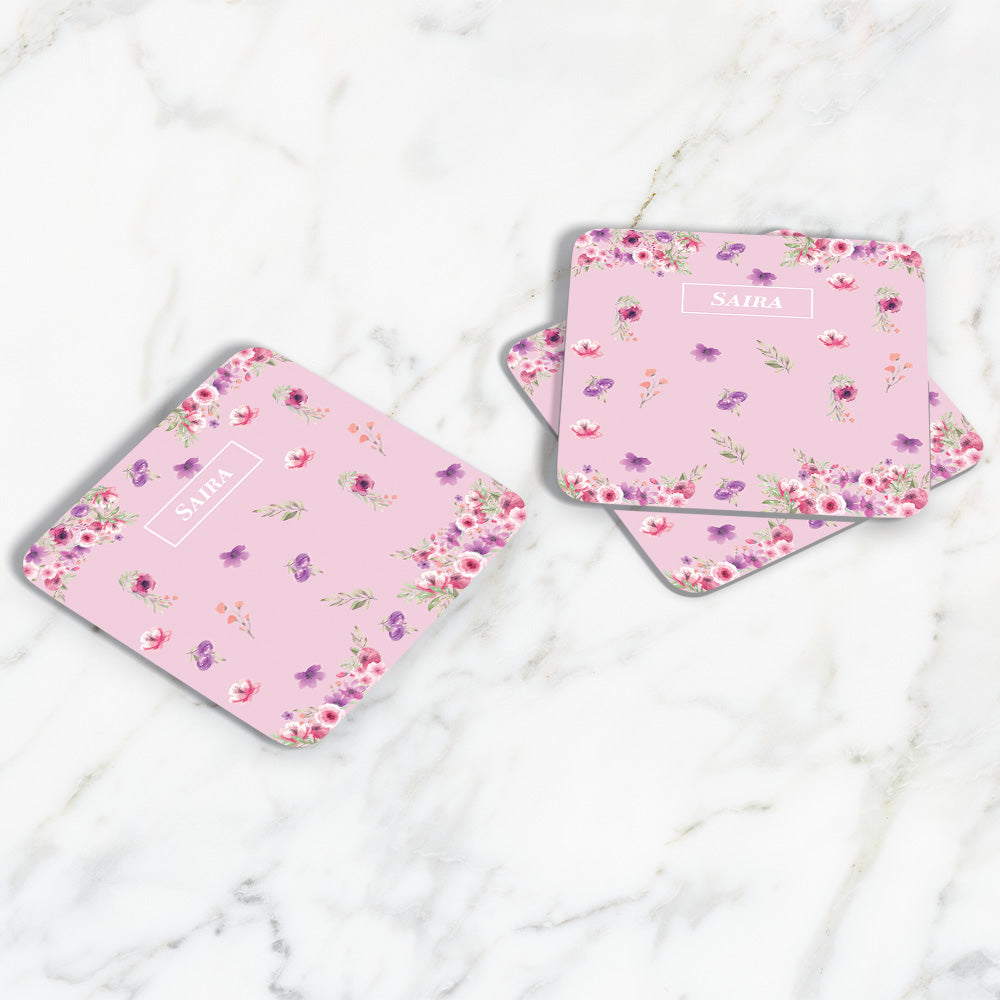 Floral Fiesta Coasters (kids)