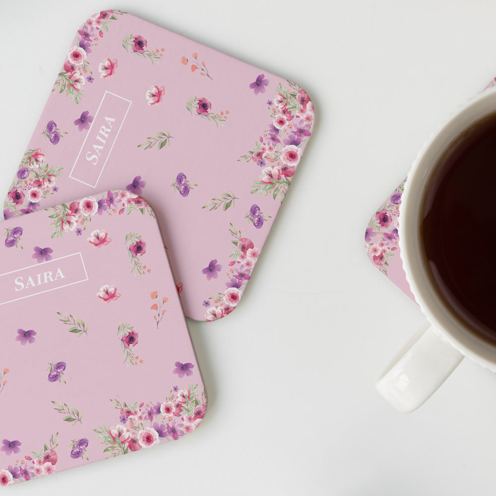 Floral Fiesta Coasters (kids)