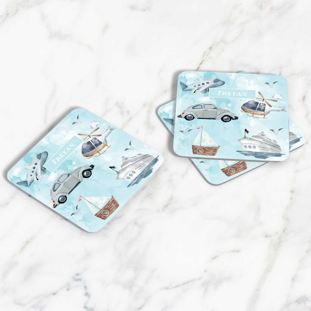 Transport Coasters (kids)