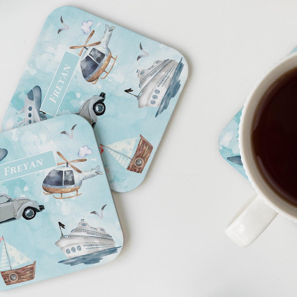 Transport Coasters (kids)