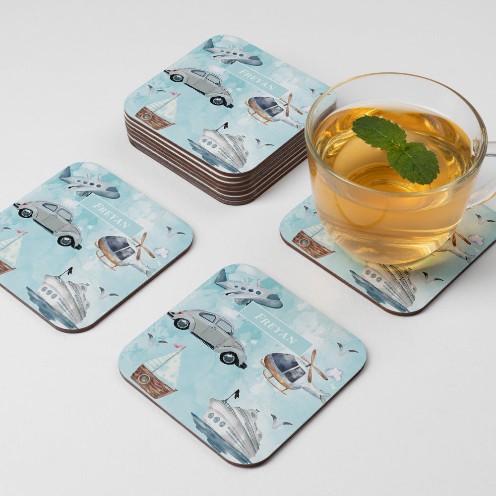 Transport Coasters (kids)