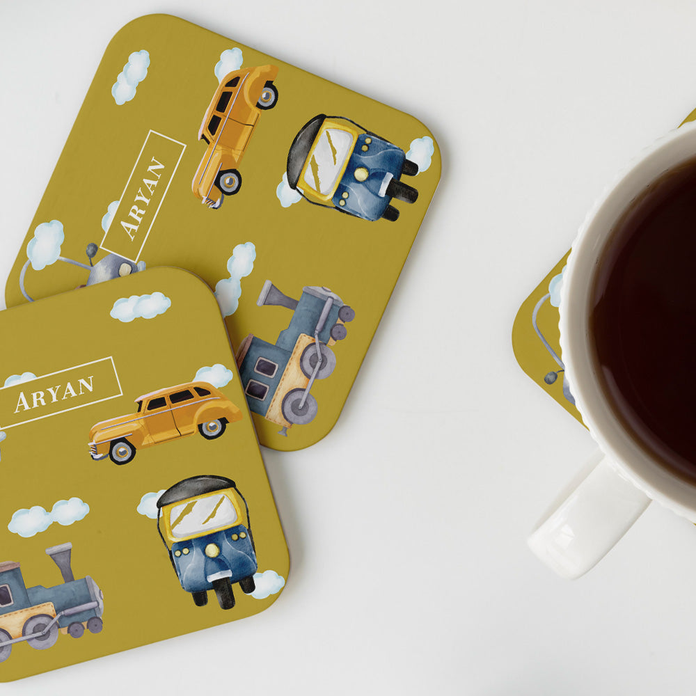 Transport Coasters (kids)
