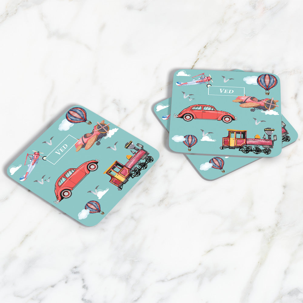 Transport Coasters (kids)